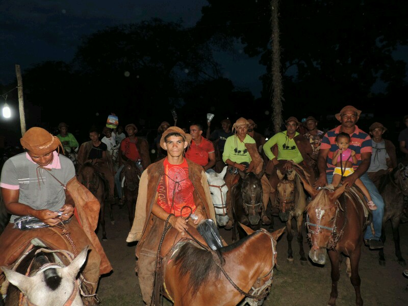 Prefeito Capote participa de cavalgada na Localidade Lameirão 