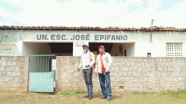 Escolas de Pimenteiras foram dedetizadas para inicio das aulas - Imagem 1