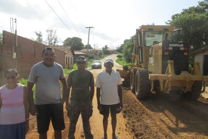 Inicio do Calçamento no Bairro Faveira - Imagem 1