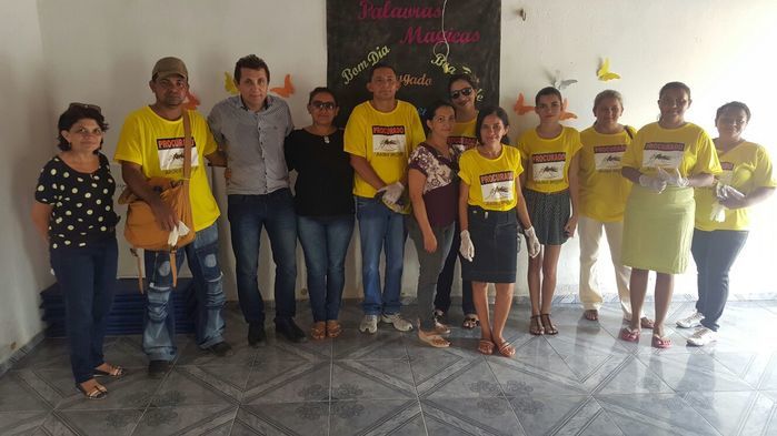 equipe da saúde  prefeito agentes de saúde, edemias e cras (Crédito: Adones da Silva)