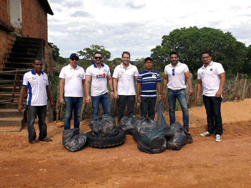 Lukano Sá lidera mutirão de combate ao Aedes Aegypti