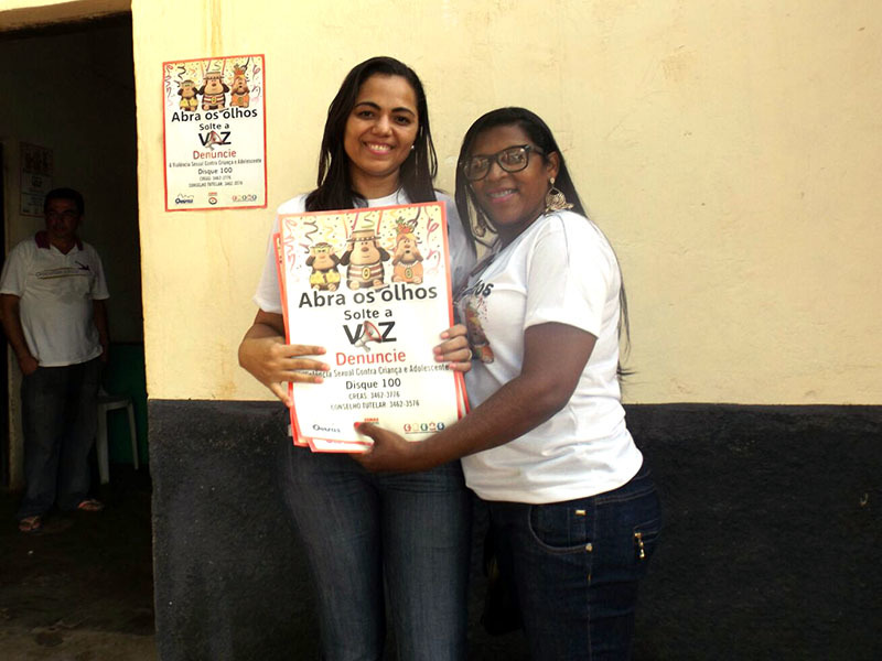 CREAS sensibiliza população para redução de violação de direitos