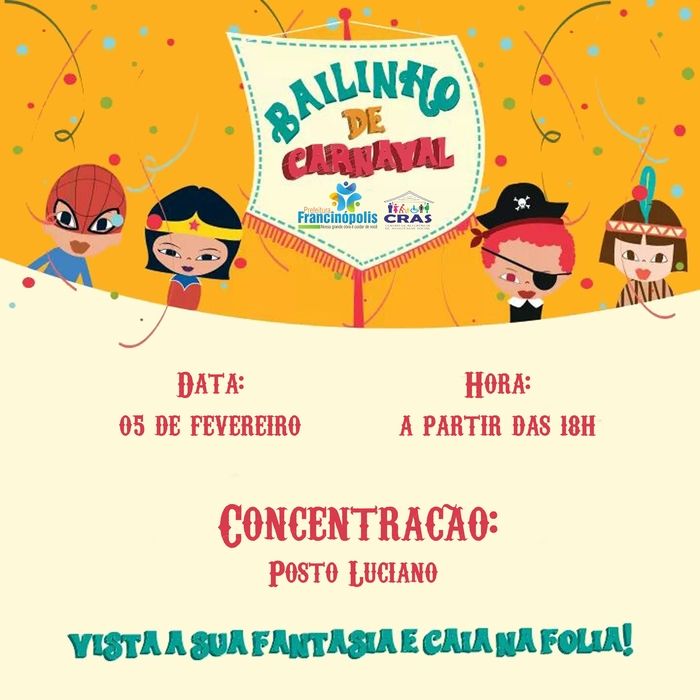 Prefeitura realizará  Carnaval Social - Imagem 1