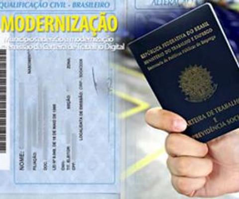 Prefeitura vai expedir CTPS digital - Imagem 1