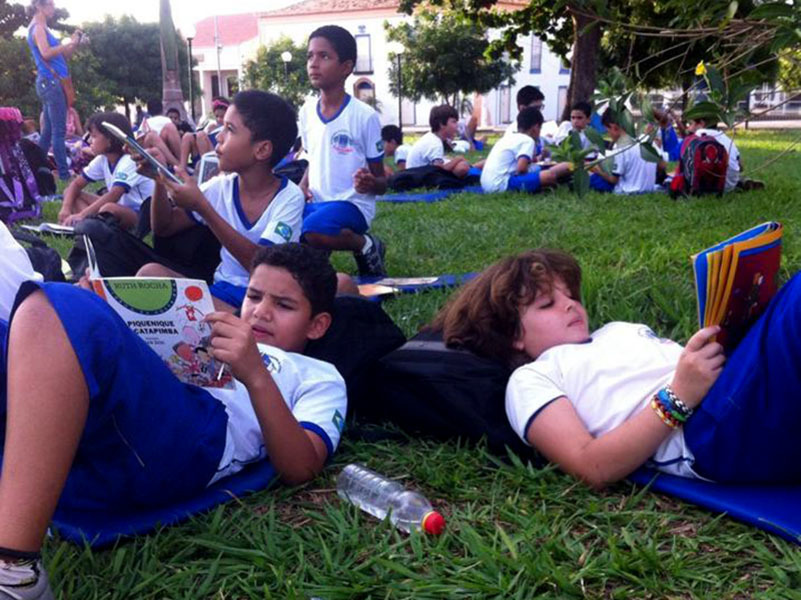 Piquenique da Leitura inicia atividades de 2016 em Oeiras