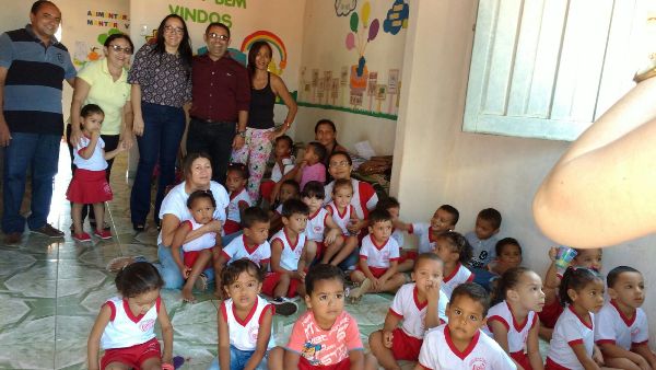 Prefeito Auro faz visitas a creche Tia Loura e escola do Maternal - Imagem 1