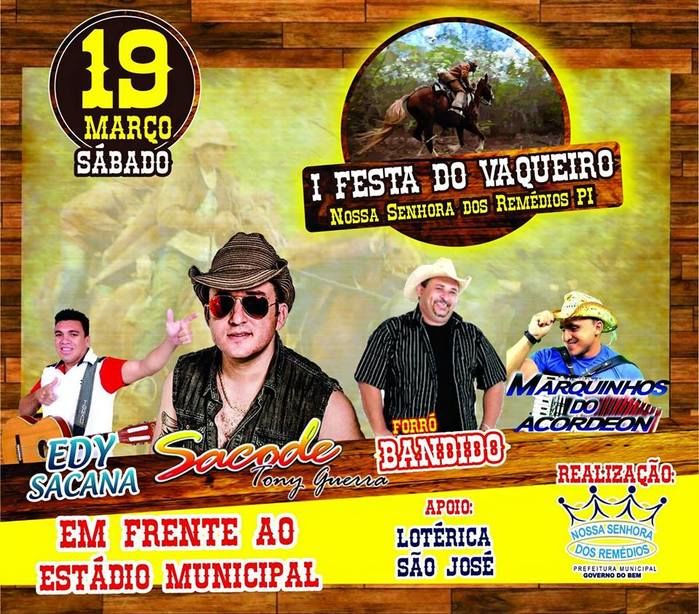 Edy Sacana, Marquinhos do Arcodeon, Forró Sacode e Forró Bandido na - Imagem 1