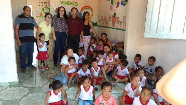 Prefeito Auro faz visitas a creche Tia Loura e escola do Maternal - Imagem 2