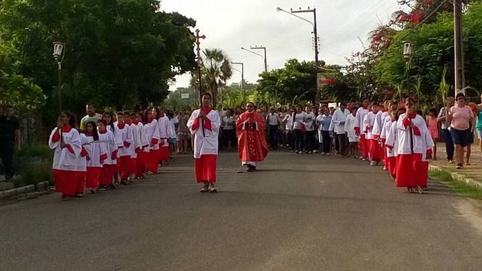 Procissão de Ramos abre semana santa em Barras - Imagem 1