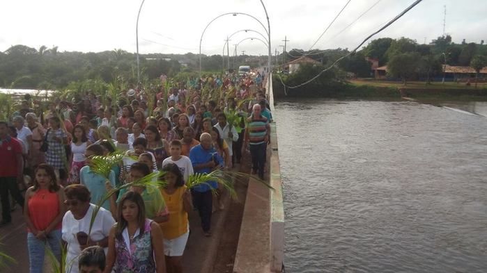 Procissão de Ramos abre semana santa em Barras - Imagem 3
