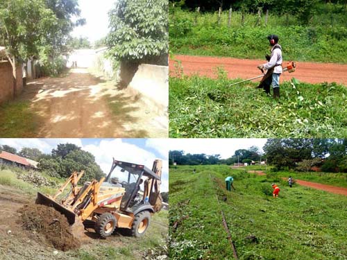Limpeza Pública em Brasileira (Crédito: Ascom)