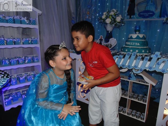 Aniversário de 07 aninhos da Tallyta Vitória tema Frozen - Imagem 53