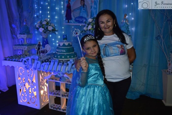 Aniversário de 07 aninhos da Tallyta Vitória tema Frozen - Imagem 23