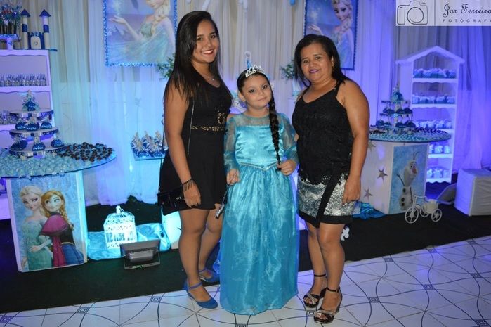 Aniversário de 07 aninhos da Tallyta Vitória tema Frozen - Imagem 18