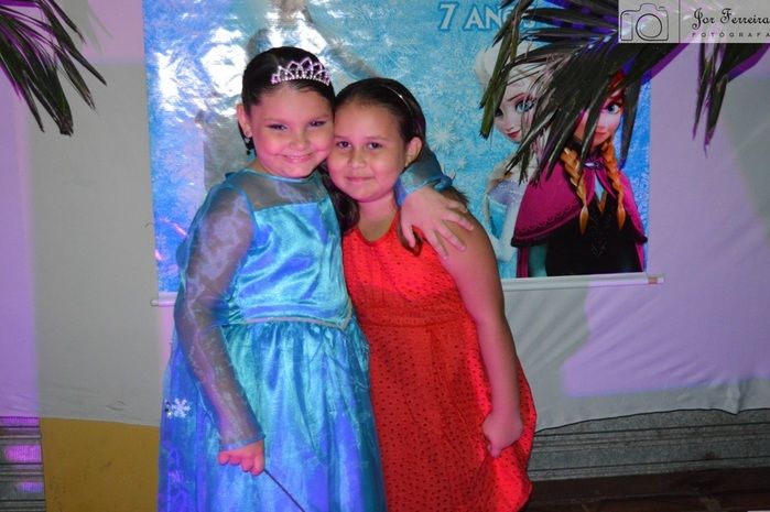 Aniversário de 07 aninhos da Tallyta Vitória tema Frozen - Imagem 14