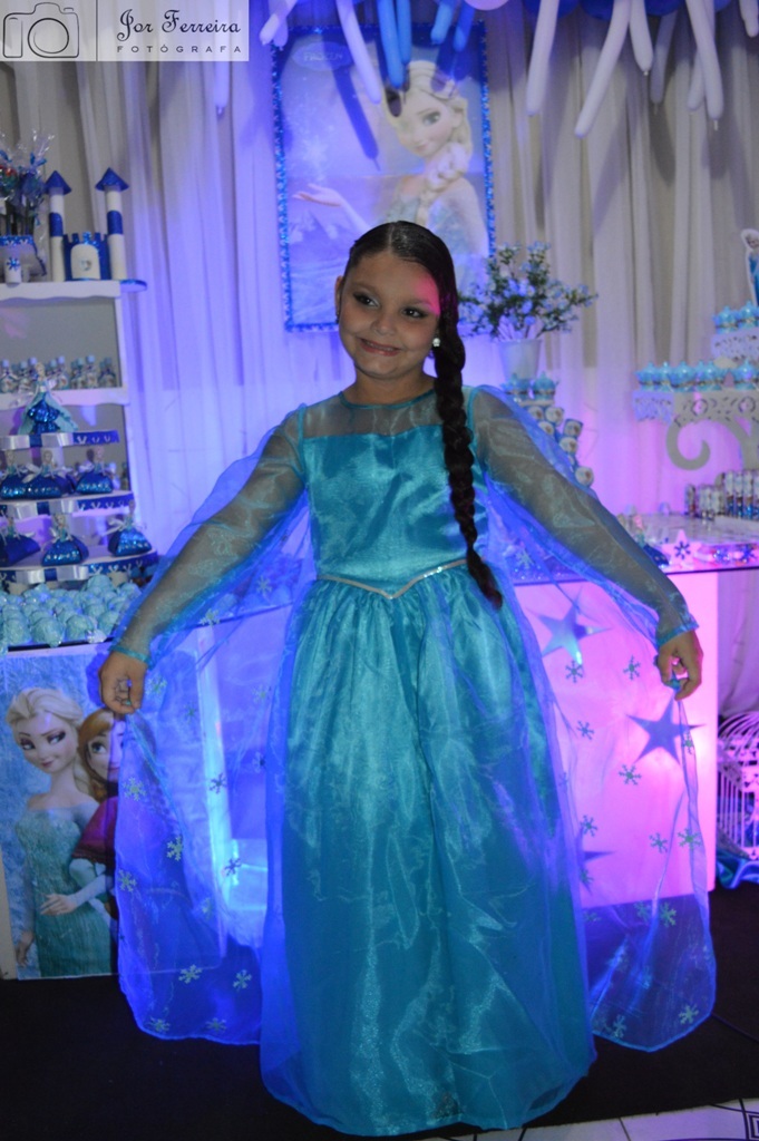 Aniversário de 07 aninhos da Tallyta Vitória tema Frozen - Imagem 1