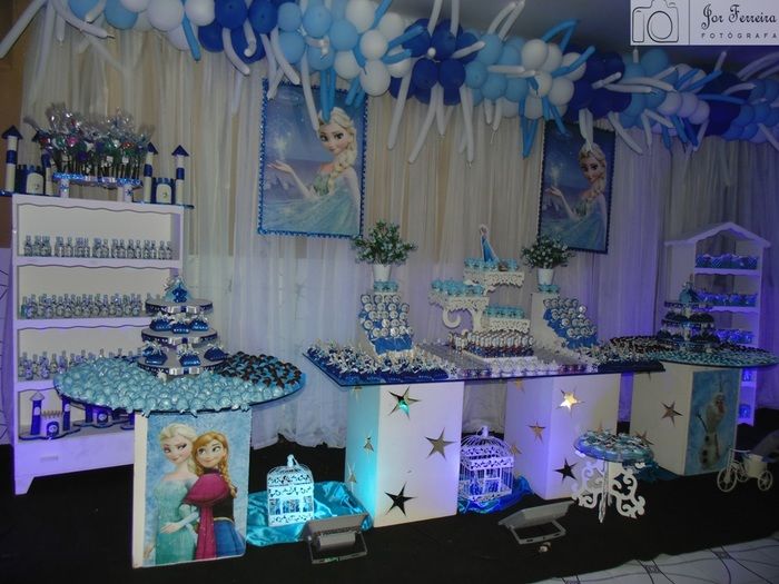 Aniversário de 07 aninhos da Tallyta Vitória tema Frozen - Imagem 36