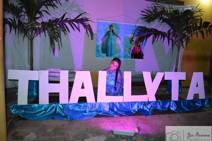 Aniversário de 07 aninhos da Tallyta Vitória tema Frozen - Imagem 4