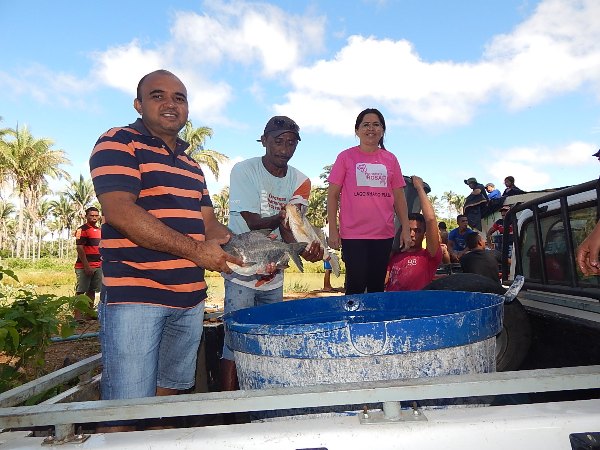Prefeito distribuiu mais de 2.500 quilos de peixe para a População - Imagem 3