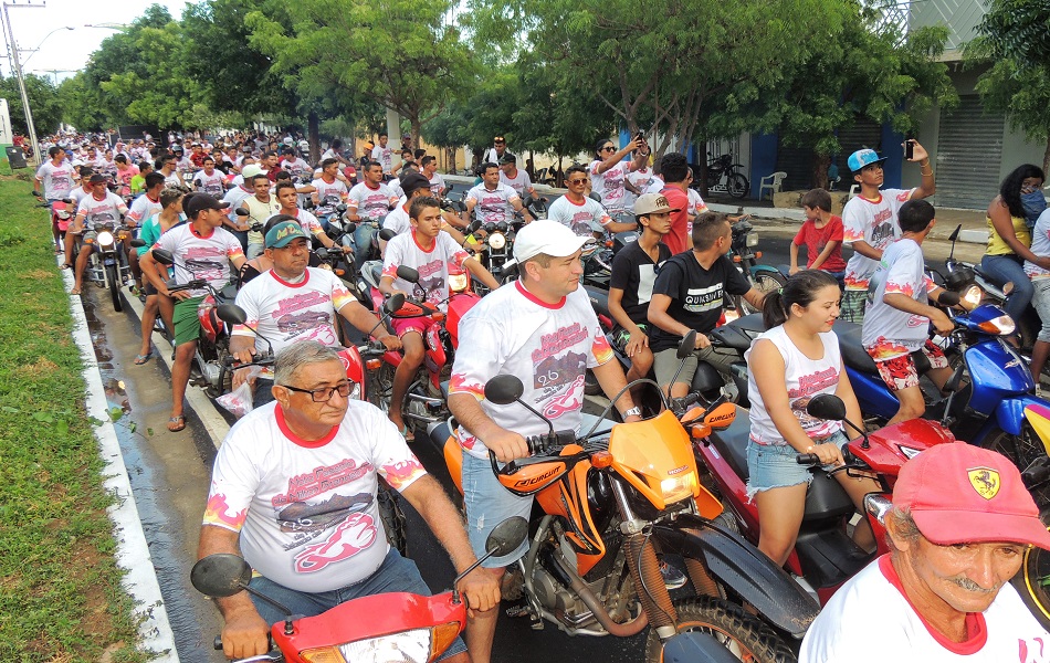 Município realiza um dos maiores moto passeio da região 