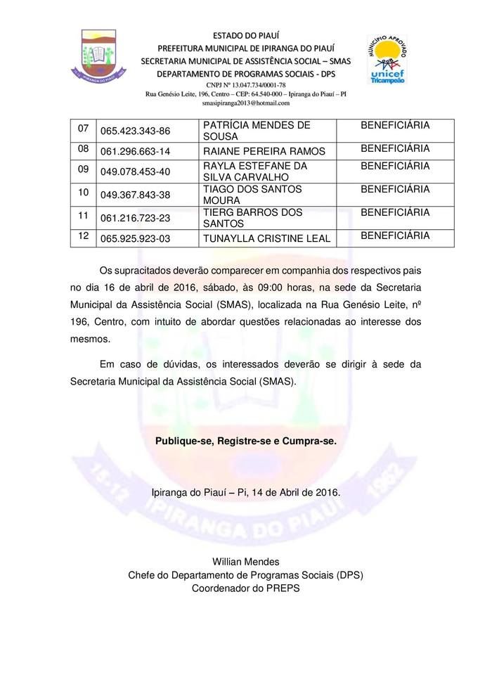 Saiu o Edital Final do PREPS - Imagem 2