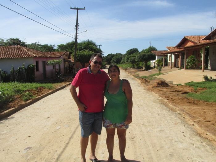 Prefeito Walter Alencar visita as Obras de Pavimentação  - Imagem 9
