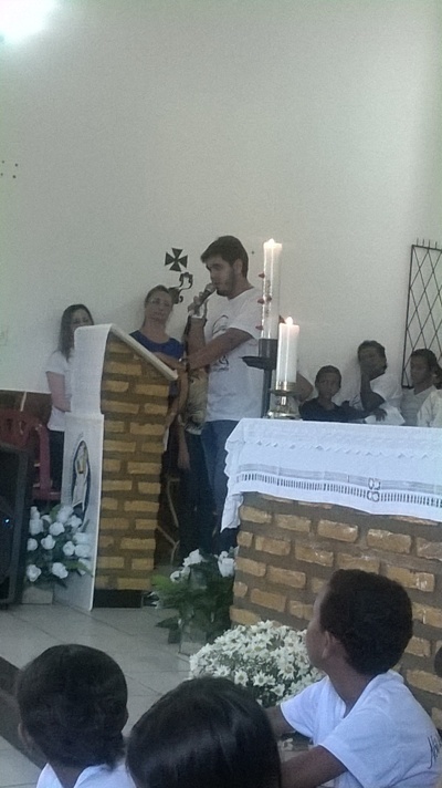 Grande emoção na Missa de Sétimo dia de Tintin - Imagem 7