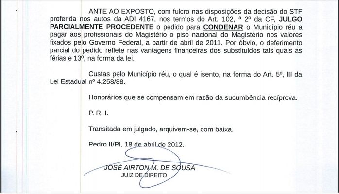 Município é notificado a pagar dívida deixada por ex-prefeito - Imagem 2