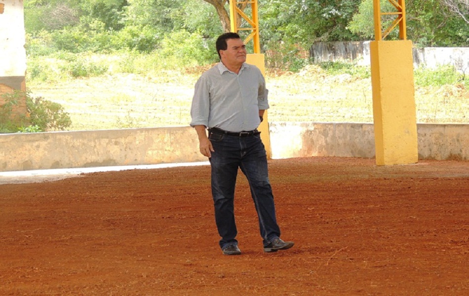 Vereador Chico Zaca visita obras na Serra dos Matões