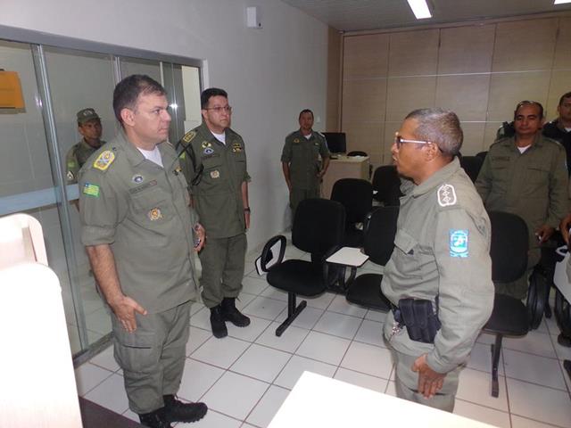 Comandante geral da PM visita 2ª Companhia de Valença do Piaui  - Imagem 1