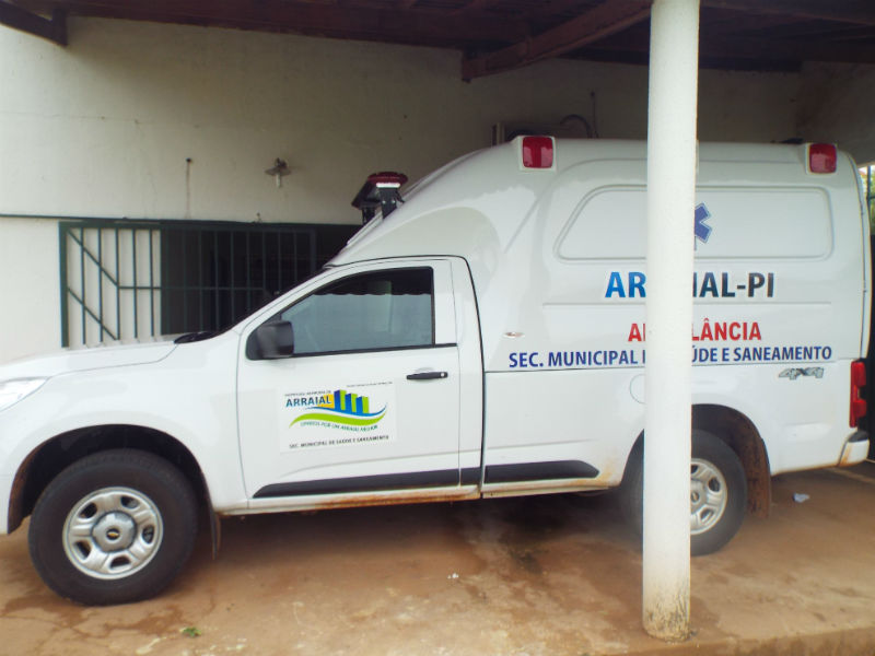 A população de Arraial recebeu mais um reforço para frota da saúde.