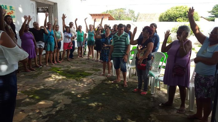 Usuários do Caps Renascer comemoram a Pascoa  - Imagem 26