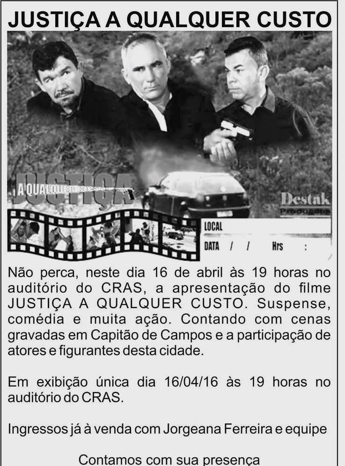 Participe da exibição do Filme Justiça a qualquer custo - Imagem 2