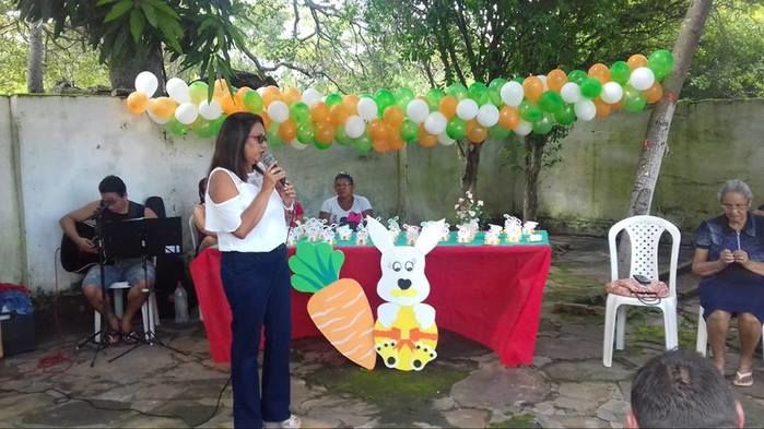 Usuários do Caps Renascer comemoram a Pascoa  - Imagem 15