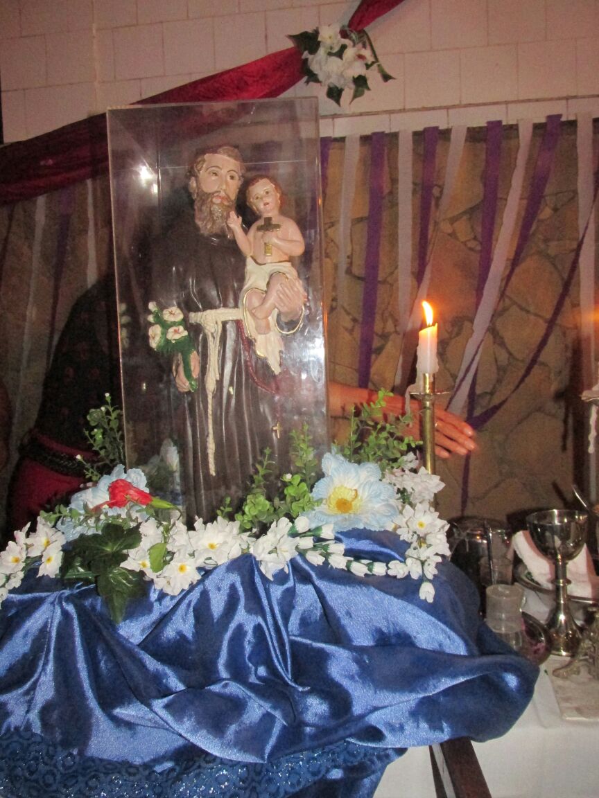 Primeira missa novena de abertura dos festejos de São Félix 