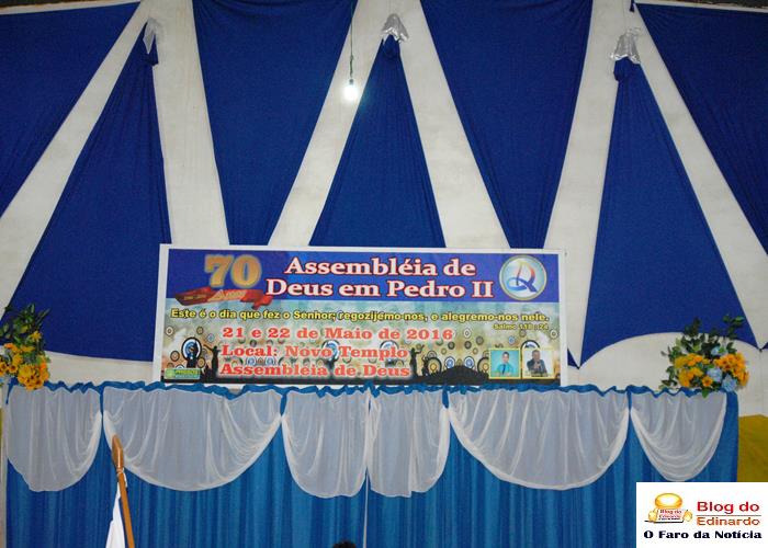 Assembleia de Deus comemora 70 anos de fundada em Pedro II - Imagem 168