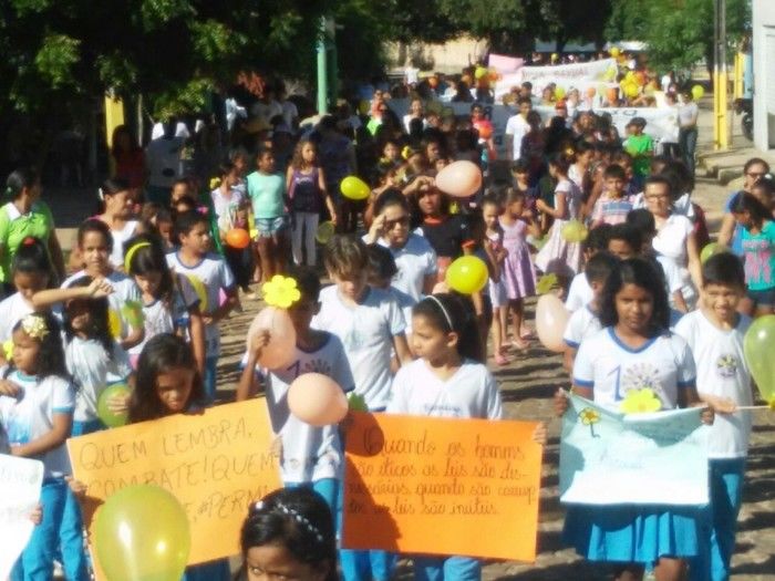 PREFEITURA DE BOA HORA PROMOVE CAMINHADA DE COMBATE AO ABUSO SEXUAL - Imagem 6