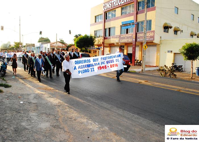 Assembleia de Deus comemora 70 anos de fundada em Pedro II - Imagem 103