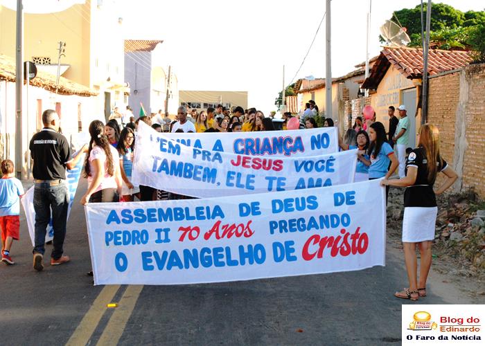 Assembleia de Deus comemora 70 anos de fundada em Pedro II - Imagem 1