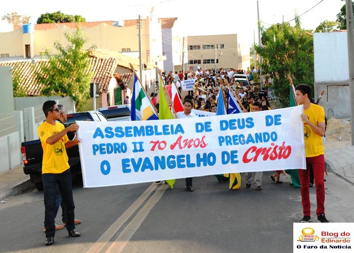 Assembleia de Deus comemora 70 anos de fundada em Pedro II - Imagem 34