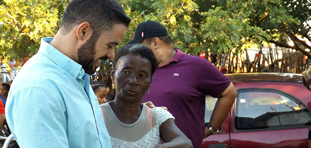 Lukano Sá visita comunidades de Oeiras