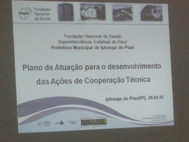 Prefeitura Municipal de Ipiranga Firma Convênio com a FUNASA - Imagem 37