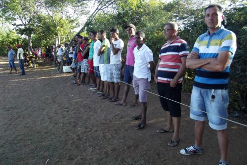 Torcida lota o campo de futebol o Sobradão (Crédito: José Carlos da Silva)