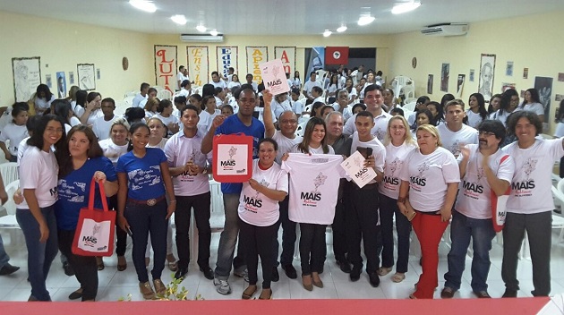 Rubens Jr. participa de aula inaugural do Programa Sim, Eu posso