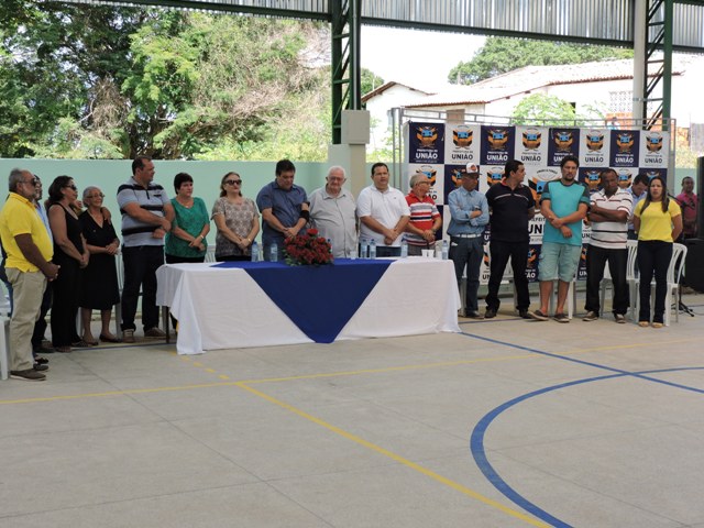 Gustavo Medeiros inaugura quadra coberta no Povoado Liberdade - Imagem 2