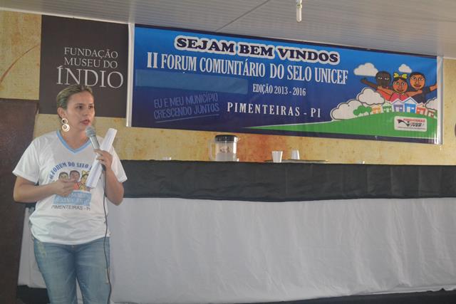 Pimenteiras realiza II Fórum Comunitário do Selo Unicef - Imagem 27