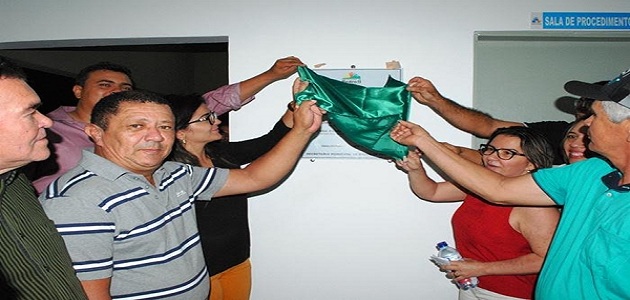 Inaugura mais uma UBS na zona rural