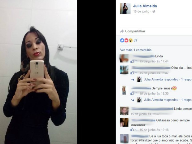 Travesti foi assassinada (Crédito: \Divulgação)