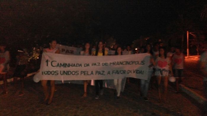Caminhada pela paz abre Festejos religiosos em Francinópolis - Imagem 42