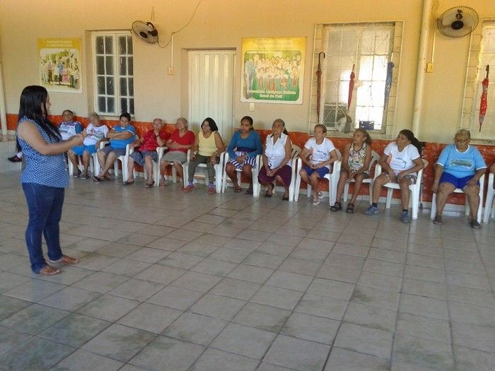 Atividade educativa com os Idosos do Grupo Na Flor da Idade  - Imagem 1